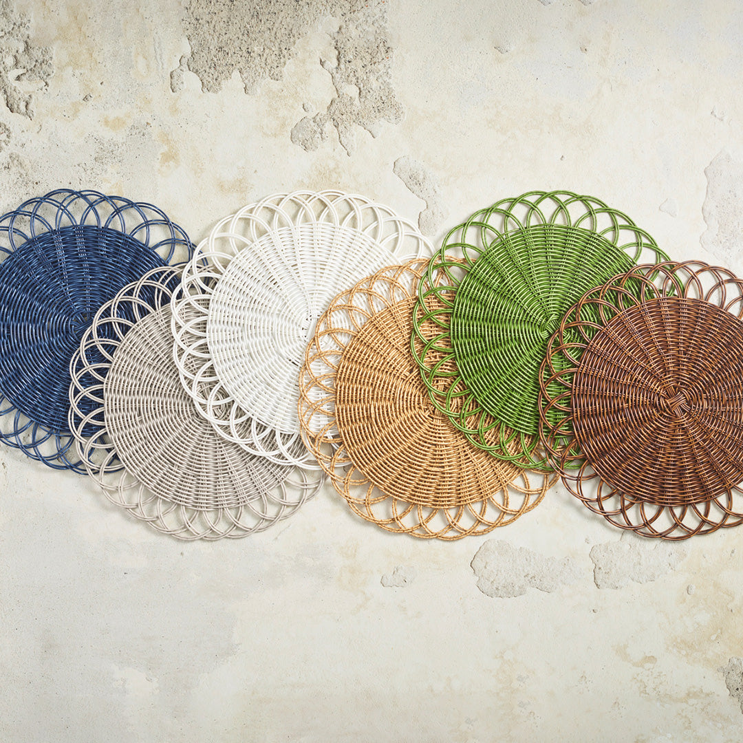 Brown Alfresco Placemats, Set of 4