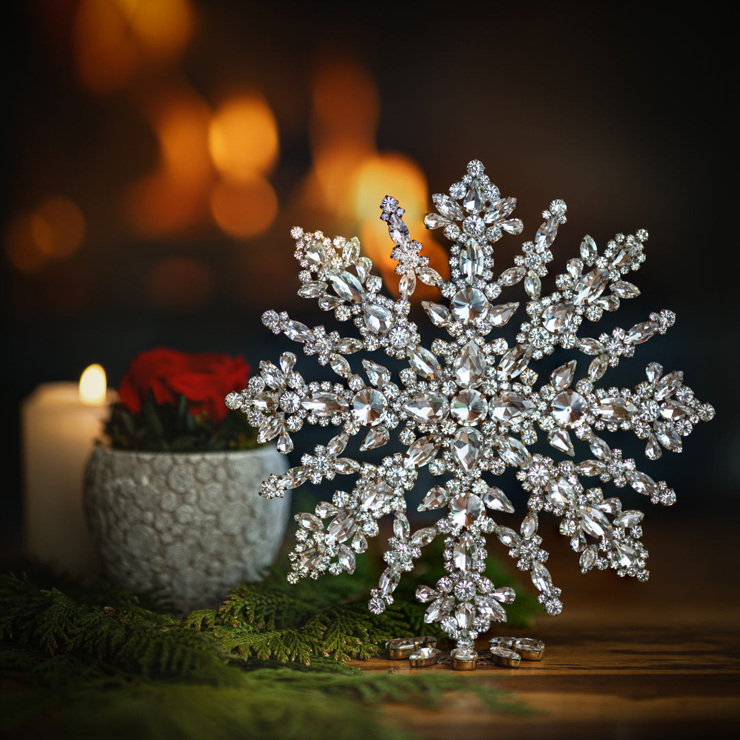 Starry Snowflake Table D¨¦cor