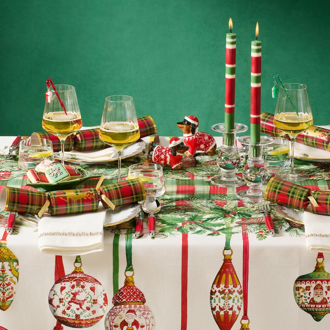 Christmas Ornaments Tablecloth